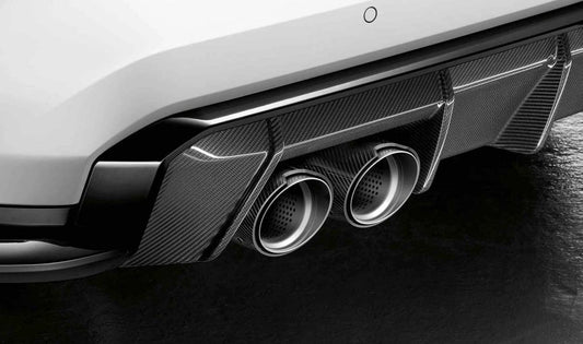 Embridazione di scarico M Performance OEM 18305A291B8 per BMW G80, G82, G83. BMW originale