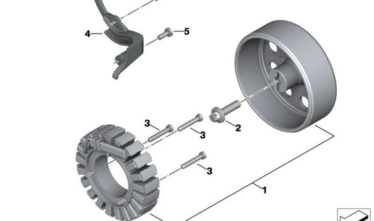 Vis OEM 07119909662 pour BMW Motorrad R 18, R 18 Classic, R 18 B, R 18 Transcontinental... et plus encore. BMW Motorrad d'origine.