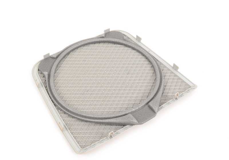 Rejilla altavoz sistema estéreo/HiFi OEM 51468231395 para BMW E46 (Compact, Berlina, Touring, Coupé, Cabrio, M3). Original BMW.