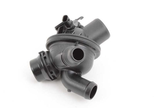 Thermostat for BMW 5 Series F10, F11, F18, 7 Series F01, F02 (OEM 11538671517). Genuine BMW.