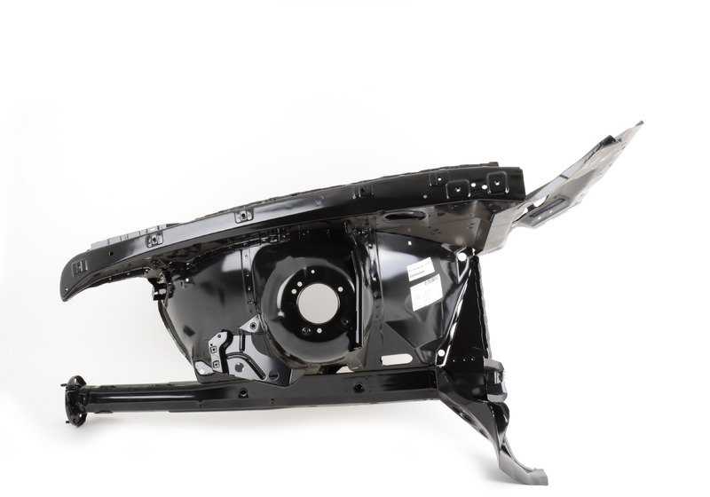 Aleta interior delantera derecha OEM 41148203422 para BMW Serie 5 E39 (todos los modelos: 520d, 520i, etc.). Original BMW.