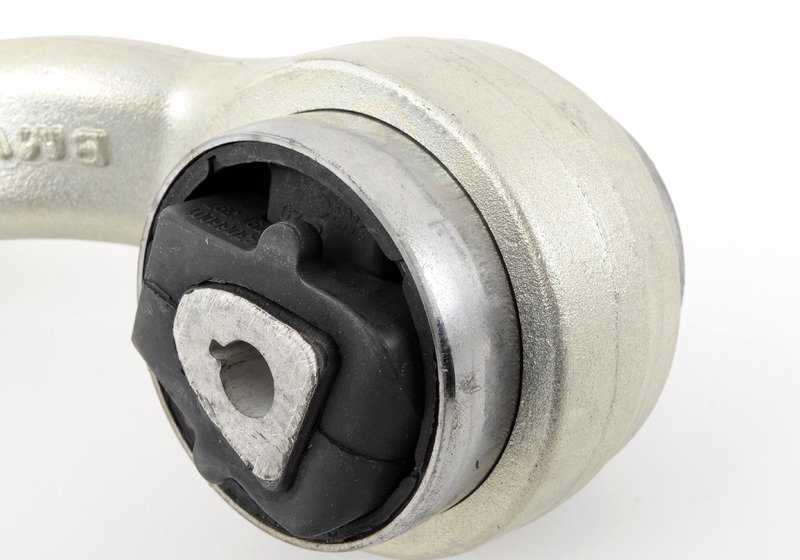 Tirante con cojinete de goma izquierdo para BMW X5 E70, X6 E71 (OEM 31126791395). Original BMW