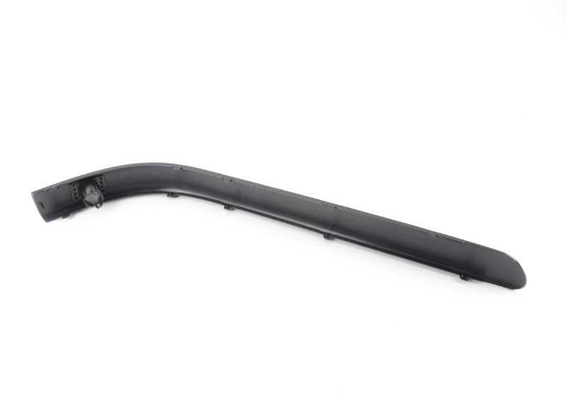 Moldura trasera derecha del paragolpes OEM 51127893320 para BMW E46 {316i, 318d} (todos los modelos compatibles indicados). Original BMW.