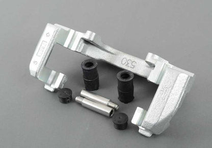 Soporte pinza de freno OEM 34116768437 para BMW E83 (X3) y E53 (X5) {Todos los modelos compatibles: E83, E53}. Original BMW.
