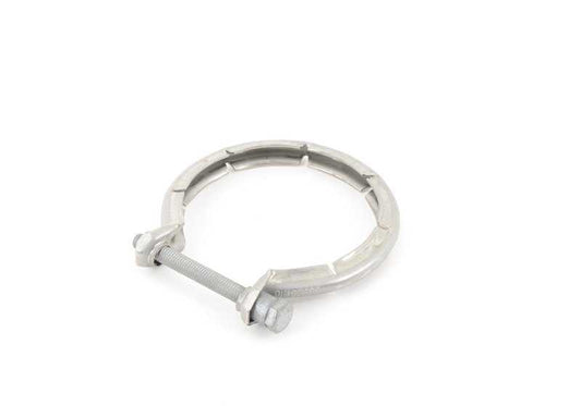 Abrazadera tipo V OEM 18307806991 para BMW G30, G31, G11, G12, G05, G06, G07. Compatible con versiones M550d, 750d, 750Ld, Alpina D5s, xDrive M50d. Original BMW.