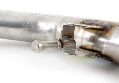 Tubo delantero escape OEM 18307633123 para BMW F30, F31, F32, F33, F36 328i con motor N20, cambio manual o automático, tracción trasera. Compatible según versión y año. Original BMW.