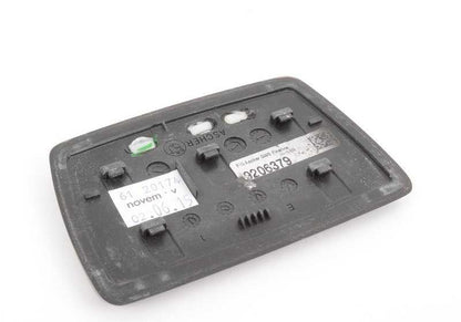 Juego de molduras consola central madera Fineline OEM 51169206377 para BMW F10, F11. Original BMW.