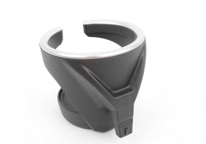 Portavasos OEM 51169283147 para BMW i3 (I01) 60Ah, 94Ah y 120Ah con y sin Rex. Compatible con modelos fabricados entre 2013 y 2022. Se integra en la consola central. Original BMW.
