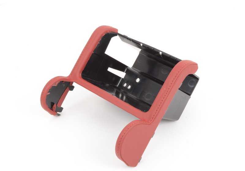 Consola central superior OEM 51167902728 para BMW E46 M3 {BL91, BL92, BL93, BR91, BR92, BR93}. Pieza original BMW. Color rojo Imola.