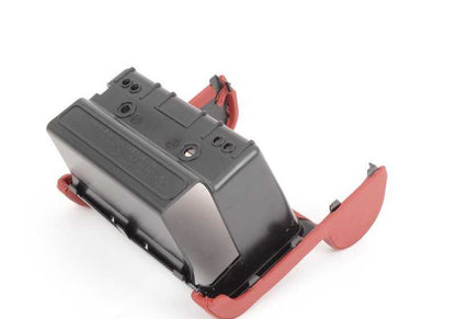 Consola central superior OEM 51167902728 para BMW E46 M3 {BL91, BL92, BL93, BR91, BR92, BR93}. Pieza original BMW. Color rojo Imola.