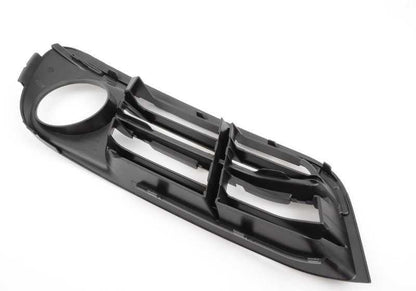 Rejilla entrada de aire izquierda semiabierta OEM 51117331737 para BMW F10, F11. Original BMW.