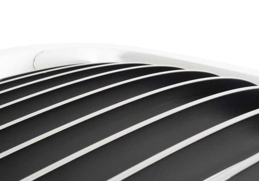 Griglia decorativa anteriore destra 51117184152 per BMW F01, F02, F04. BMW originale.