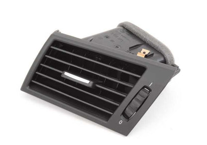 Rejilla de ventilación izquierda OEM 64223420583 para BMW X3 E83 1.8d, 2.0d, 2.0i, 2.0sd. Compatible con modelos de 2006 a 2010. Color negro. Pieza original BMW.