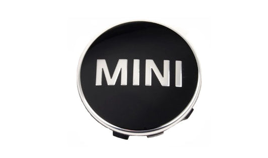 Tapacubos con borde cromado OEM 36136857149 para MINI F56, F55, Clubman F54, Cabrio F57, Countryman F60... y más. Original MINI.