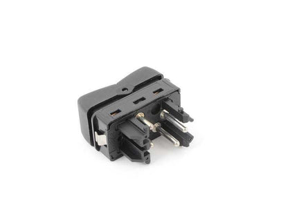 Interruptor de ajuste del reposacabezas para BMW E39, E38 (OEM 61318352732). Original BMW.