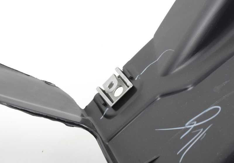 Guardabarros interno delantero derecho OEM 51717180618 para BMW E71 (X6 xDrive30d, xDrive35d, xDrive35i). Original BMW.