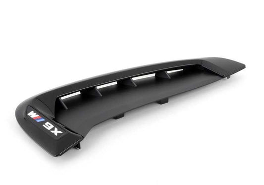 M Performance decorative grille OEM 51712354932 for BMW X6 M F86 (10/2013 - 05/2019). Genuine BMW.