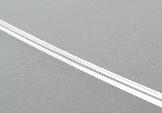 Guía de luz puerta delantera derecha OEM 63316958348 para BMW E92, E92N, E93, E93N. Original BMW.