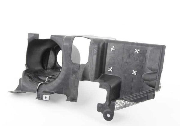 Cubierta derecha de la dirección OEM 51717906522 para BMW E60, E61, E63, E64. Parte del sistema de protección inferior. Original BMW.