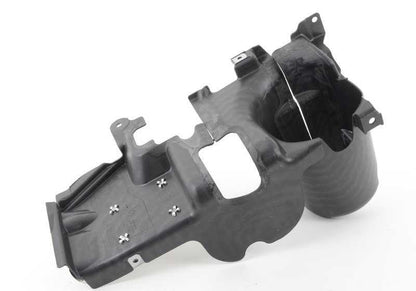 Cubierta derecha de la dirección OEM 51717906522 para BMW E60, E61, E63, E64. Parte del sistema de protección inferior. Original BMW.