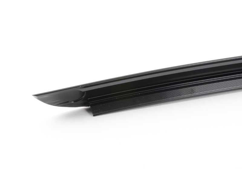 Tira recogeagua izquierda imprimada OEM 51317286179 para BMW X3 F25. Original BMW.
