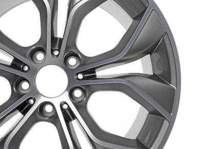 Aluminiumräder Design und Funkgeräte 608 8.5x19 ET38 OEM 36116862890 für BMW X3 F25 (SDRIVE18D -Modelle, SDRive20i). Original BMW.