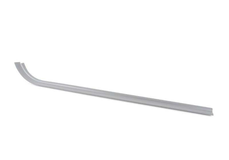 Left entry sill cover for BMW E31 (OEM 51478117289). Original BMW.