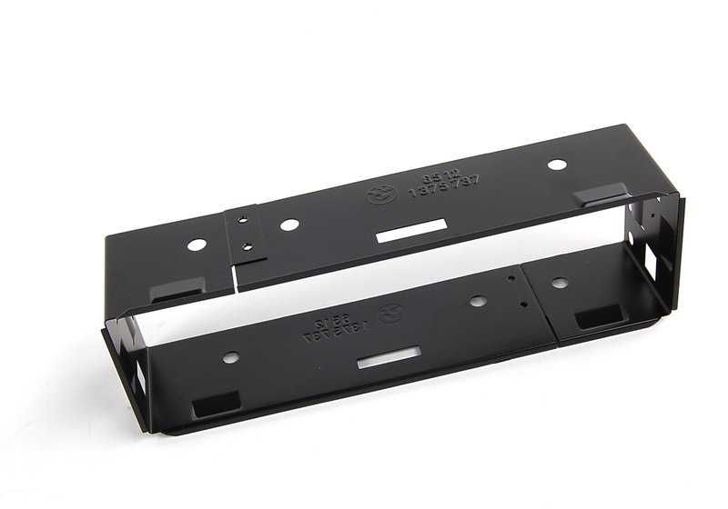 Marco soporte radio OEM 65121375737 para BMW E30, E36, E28, E34, E24, E23, E31. Compatible con sistemas de sonido originales y radios BMW. Original BMW.