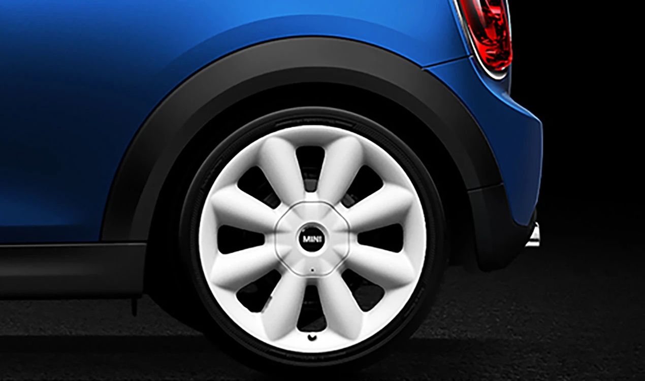 Cerchio in lega leggera bianca 7.5Jx18 ET52 (1 unità) OEM 36109804375 per MINI Countryman R60, MINI Paceman R61. MINI originale.