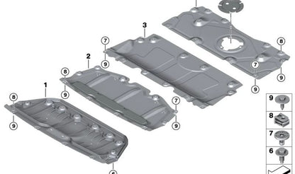 Tornillo hexagonal M6x20 OEM 07119907898 para BMW F20, F21, F40, F22, F44, F45, F46, F30, F31, F34, G20, G21, F32, F33, F36, G30, G32, G11, G12, F48, F39, G01, G02, G07, G29, F60. Original BMW.