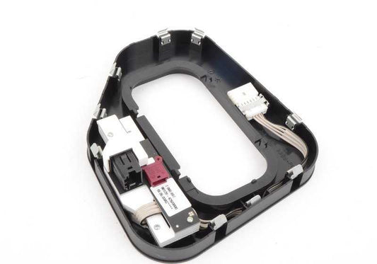 Embellecedor palanca cambio Steptronic negro OEM 51167060697 para BMW E39. Recambio original BMW.