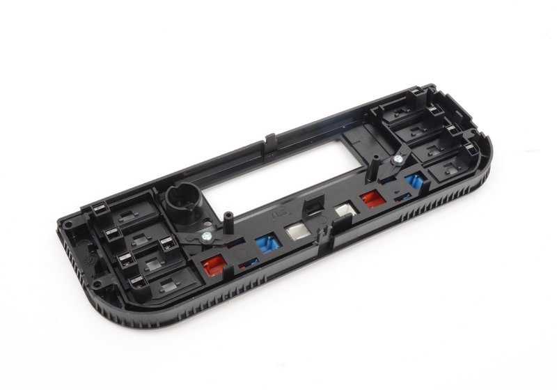 Panel frontal unidad de control del climatizador OEM 64118370477 para BMW Serie 3 E36. Original BMW.