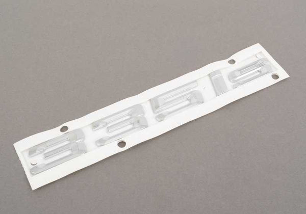 Emblema adhesivo trasero "335is" OEM 51147364378 para BMW Serie 3 E92 LCI, E93 LCI. Original BMW.