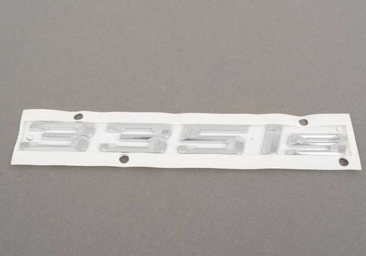 Emblème adhésif arrière "335is" OEM 51147364378 pour la série BMW 3 E92 LCI, E93 LCI. BMW d'origine.