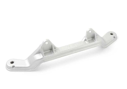 Soporte central del escape OEM 18321702668 para BMW E34 540i y BMW E31 840i. Original BMW.