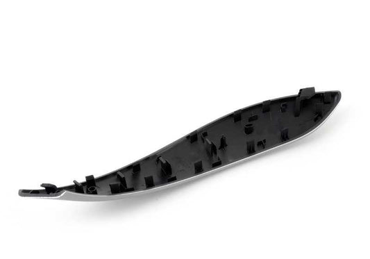 Moldura manilla aluminio derecha OEM 51418064250 para BMW F30, F31, F34, F32, F33, F36... y más. Original BMW.