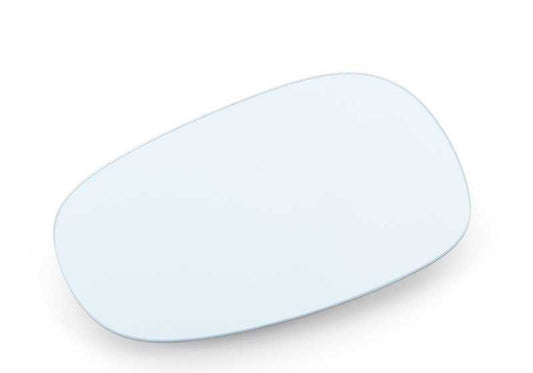 Cristal de espejo izquierdo calefactable OEM 51167158907 para BMW E90, E91. Original BMW.