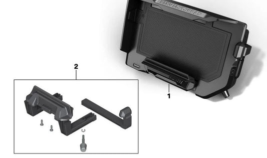 Juego de reparación OEM 77521691965 para motos BMW R 1300 GS, R 1250 GS, F 900 R, S 1000 XR, C 400 X… y más. Original BMW Motorrad.