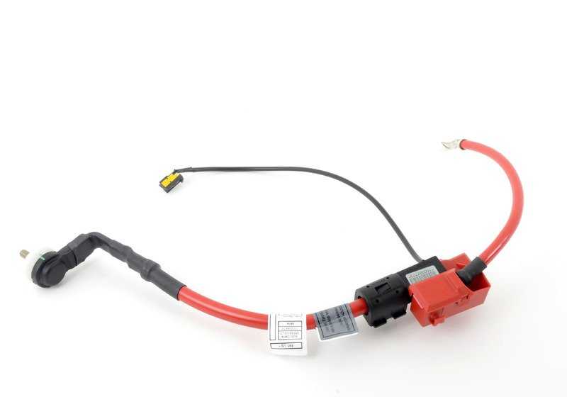 Cable de batería positivo OEM 61127841239 para BMW E85, E86. Original BMW.
