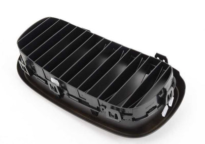 Rejillas decorativas negras de alto brillo para BMW X5 F85 (OEM 51712354497). Original BMW