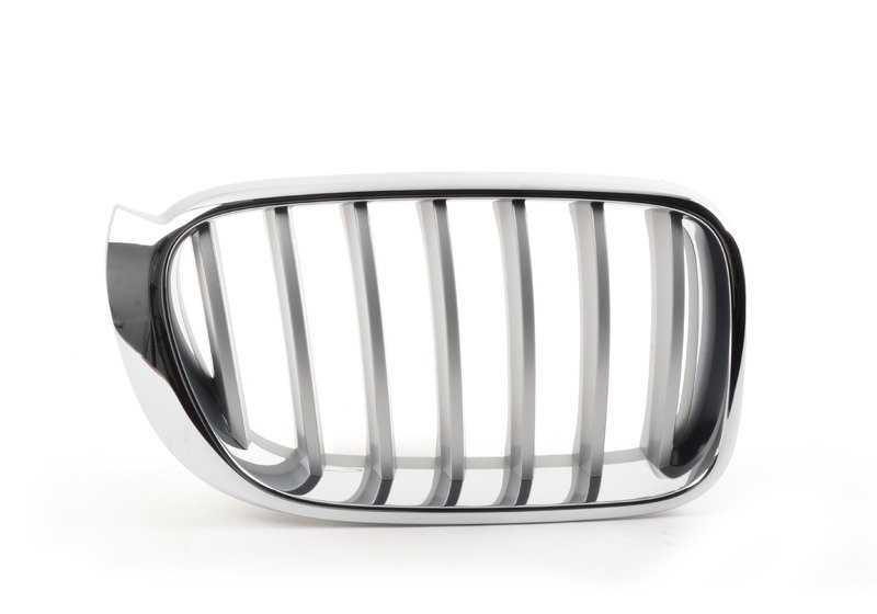 Rejilla embellecedora delantera derecha OEM 51137367422 para BMW X3 F25. Original BMW.