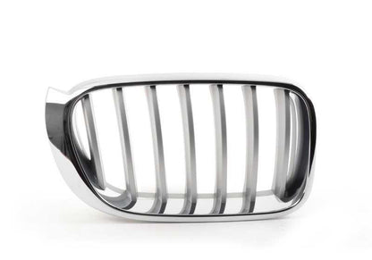 Rejilla embellecedora delantera derecha OEM 51137367422 para BMW X3 F25. Original BMW.