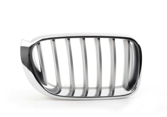 Rejilla embellecedora delantera derecha OEM 51137367422 para BMW X3 F25. Original BMW.