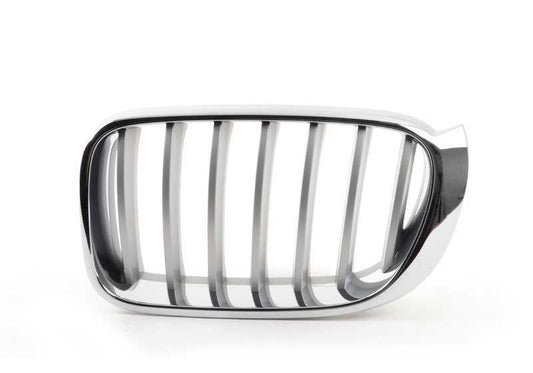 Rejilla delantera izquierda OEM 51137367421 para BMW F25, F26. Original BMW.