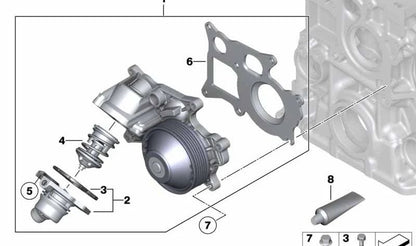 Junta perfil OEM 11518577888 para BMW F20, F21, F22, F23, F30, F31, F34, F32, F33, F36, F10, F11, G30, G31, G11, G12, F25, G01, F26, G02, F15, I12, I15 y MINI F60. Original BMW y MINI.