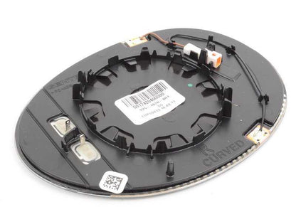 Cristal de espejo derecho calefactable convexo OEM 51167366050 para MINI F54, F55, F56, F57, F60. Recambio original MINI.