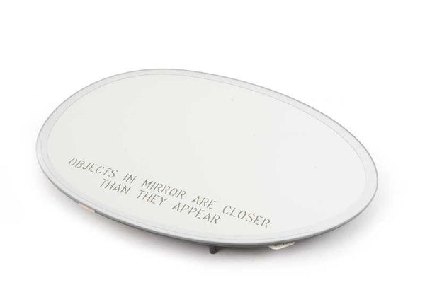 Cristal de espejo derecho calefactable convexo OEM 51167366050 para MINI F54, F55, F56, F57, F60. Recambio original MINI.
