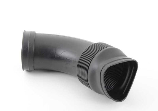OEM air admission tube 11617833648 for BMW E46. Original BMW piece designed for the engine air admission system. It improves the flow and maintains the optimal performance. Original BMW.