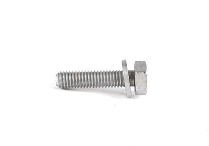 Tornillo hexagonal con arandela M6x25 OEM 11121736603 para BMW E31, E32, E34, E38, E39, E52, E53. Original BMW.