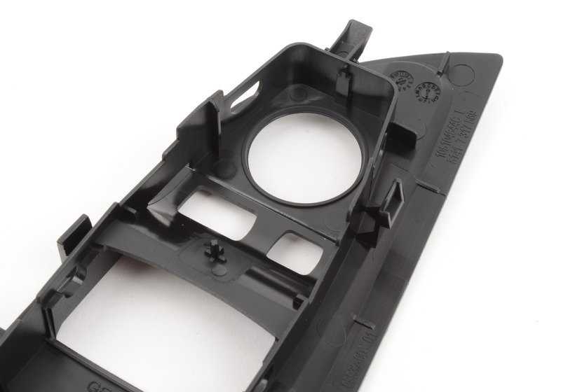 Embellecedor lateral izquierdo consola central OEM 51417317569 para BMW i3 (I01, I01N). Original BMW.